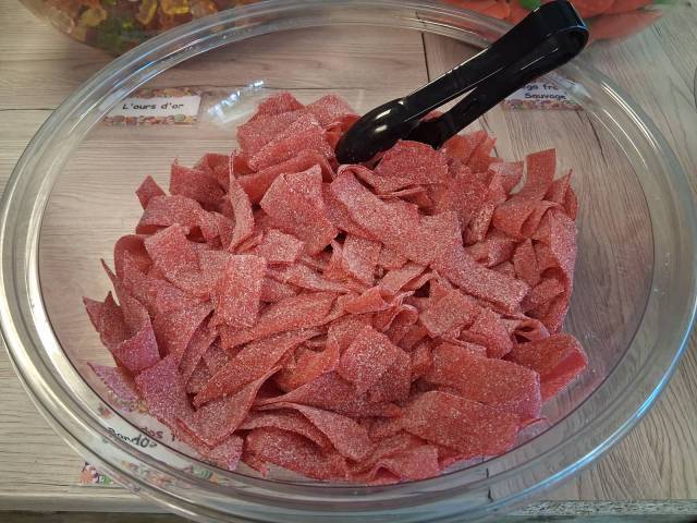bonbon bandos fraise