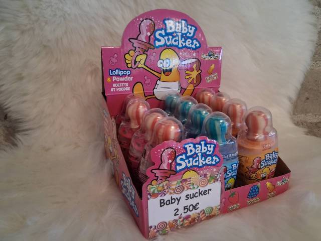 sucette baby sucker fraise