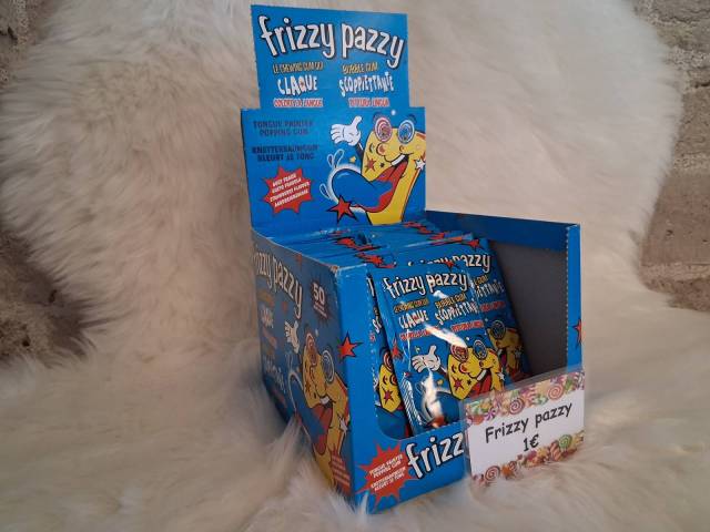 bonbon frizzy pazzy fraise des bois